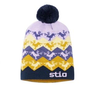 Stio Kids' Bucking Jack Beanie merino wool blend hat new with tag